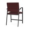 Lesro Newport Wide Hip Chair Metal Frame, Charcoal, RF Nebbiolo Upholstery NP1261 - alternate 2